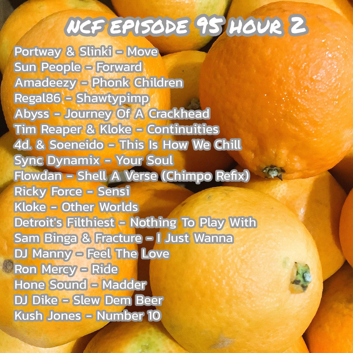 Jordan Freeman (@_murklemoar_) on Twitter photo NCF Episode 95, Hour 2 is out. Going heavy on the 160 BPM format. Tunes from <a href="/defrostatica/">Defrostatica</a>, <a href="/Hyperdub/">Hyperdub</a>, <a href="/Moveltraxx/">MOVELTRAXX</a>, <a href="/SamBingaMusic/">YBYB aka YA BWOI YUNG BINGLES</a>, <a href="/kush_jones_/">구종수</a> and more. Link below:
mixcloud.com/NickelCityFreq… NCF Episode 95, Hour 2 is out. Going heavy on the 160 BPM format. Tunes from <a href="/defrostatica/">Defrostatica</a>, <a href="/Hyperdub/">Hyperdub</a>, <a href="/Moveltraxx/">MOVELTRAXX</a>, <a href="/SamBingaMusic/">YBYB aka YA BWOI YUNG BINGLES</a>, <a href="/kush_jones_/">구종수</a> and more. Link below:
mixcloud.com/NickelCityFreq…
