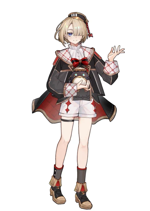 #今年も残りわずかなので今年一番伸びた絵を貼る KFCコラボにいなかったから衣装捏造したフレミネめーっちゃ沢山の人が見てくれて感謝 
