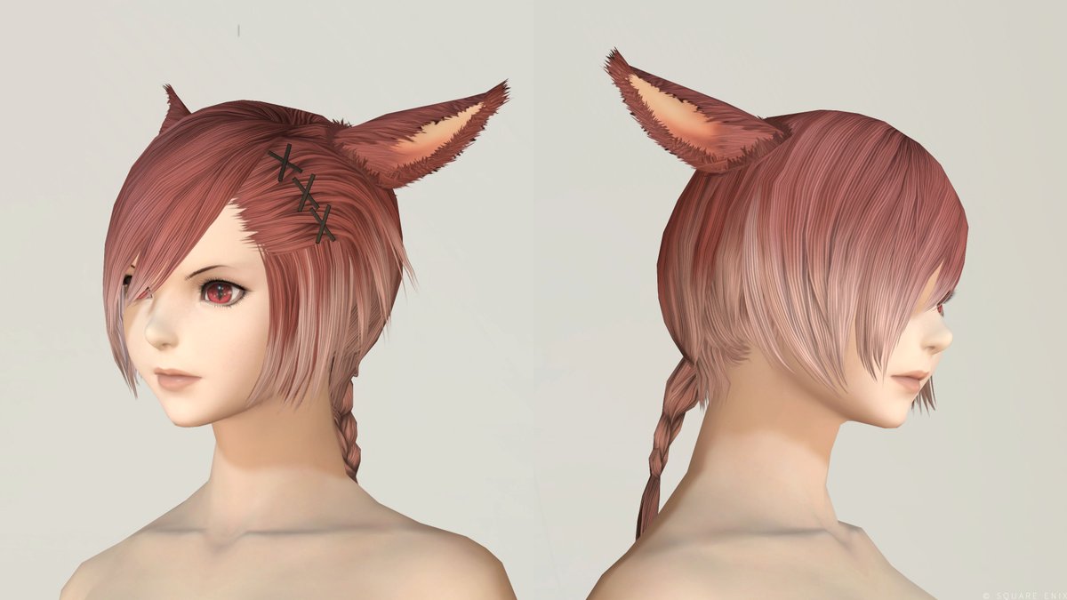 ConnieTarte's tweet photo. グ・ラハ・ティアのヘアカタログ「サイオンズアーク」😊
装備とは別売りになってます！
#FF14 https://t.co/SAmityAS1O