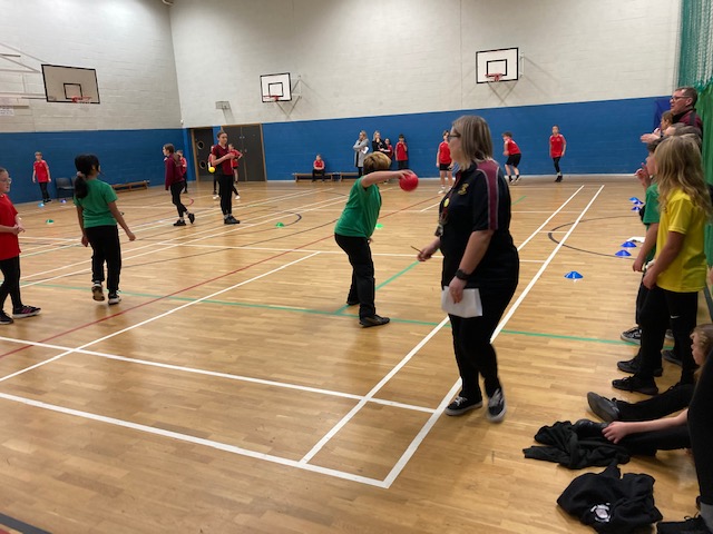 HB_SSPAN's tweet photo. On Friday we held our last event of the year. Year 5 &amp; 6 Dodgeball at Green Towers. We had 16 teams battling it out, with fair play. In a tense final between @barwellacademy &amp; St Peters Earl Shilton in which Barwell took the win in a sudden death leg. Well done all. https://t.co/YMO5n58hxW
