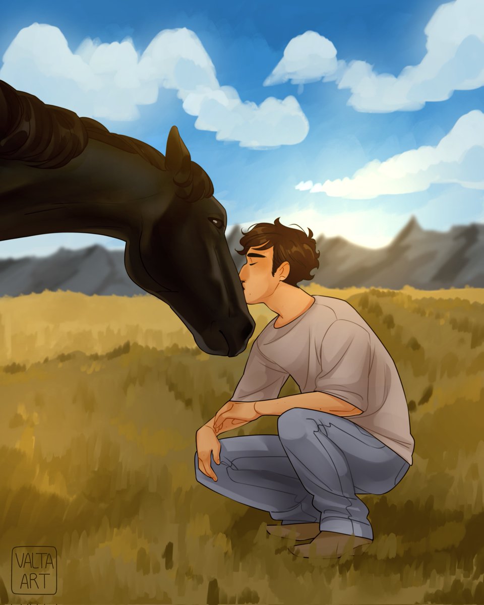 Feliz cumple Oscar!!!!!!!!!!!! (Cumple 47 años jaja) dibujito con Cuervo porque me gusta ponerme triste a mí misma