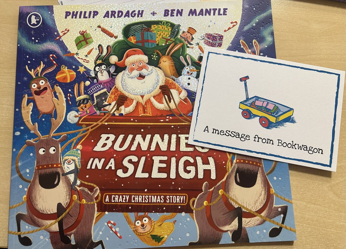 NotSoNewHead's tweet photo. Thank you so much @bookwagonuk You are such a generous book buddy. We are very grateful for the fabulous new addition to our library. Thank you and Merry Christmas 🎄 xx https://t.co/uojhTtToEm