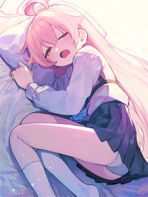 新刊から、昔描いたホシノのイラストを再構成したもの! 