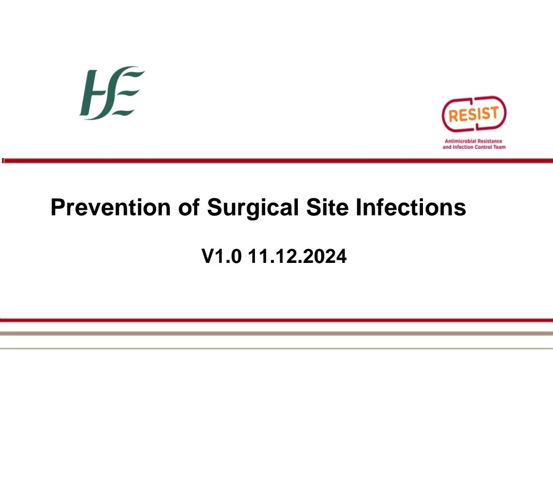 Louise (@louisebrent28) on Twitter photo Delighted to see the publication of the Guidance on the Prevention of Surgical Site Infections published today hpsc.ie/a-z/microbiolo…. <a href="/hpscireland/">HSE Health Protection Surveillance Centre (HPSC)</a> <a href="/noca_irl/">National Office of Clinical Audit</a> <a href="/eimeartb/">Eimear Brannigan 🇪🇺🇮🇪🇬🇧</a> <a href="/pamelahickey32/">Pamela</a> <a href="/DonovanEimear/">Eimear O'Donovan</a> <a href="/NCPTOS/">Trauma and Orthopaedic Programme</a> <a href="/ThereseDalchan/">Therese Dalchan</a> @NationalQPS Delighted to see the publication of the Guidance on the Prevention of Surgical Site Infections published today hpsc.ie/a-z/microbiolo…. <a href="/hpscireland/">HSE Health Protection Surveillance Centre (HPSC)</a> <a href="/noca_irl/">National Office of Clinical Audit</a> <a href="/eimeartb/">Eimear Brannigan 🇪🇺🇮🇪🇬🇧</a> <a href="/pamelahickey32/">Pamela</a> <a href="/DonovanEimear/">Eimear O'Donovan</a> <a href="/NCPTOS/">Trauma and Orthopaedic Programme</a> <a href="/ThereseDalchan/">Therese Dalchan</a> @NationalQPS