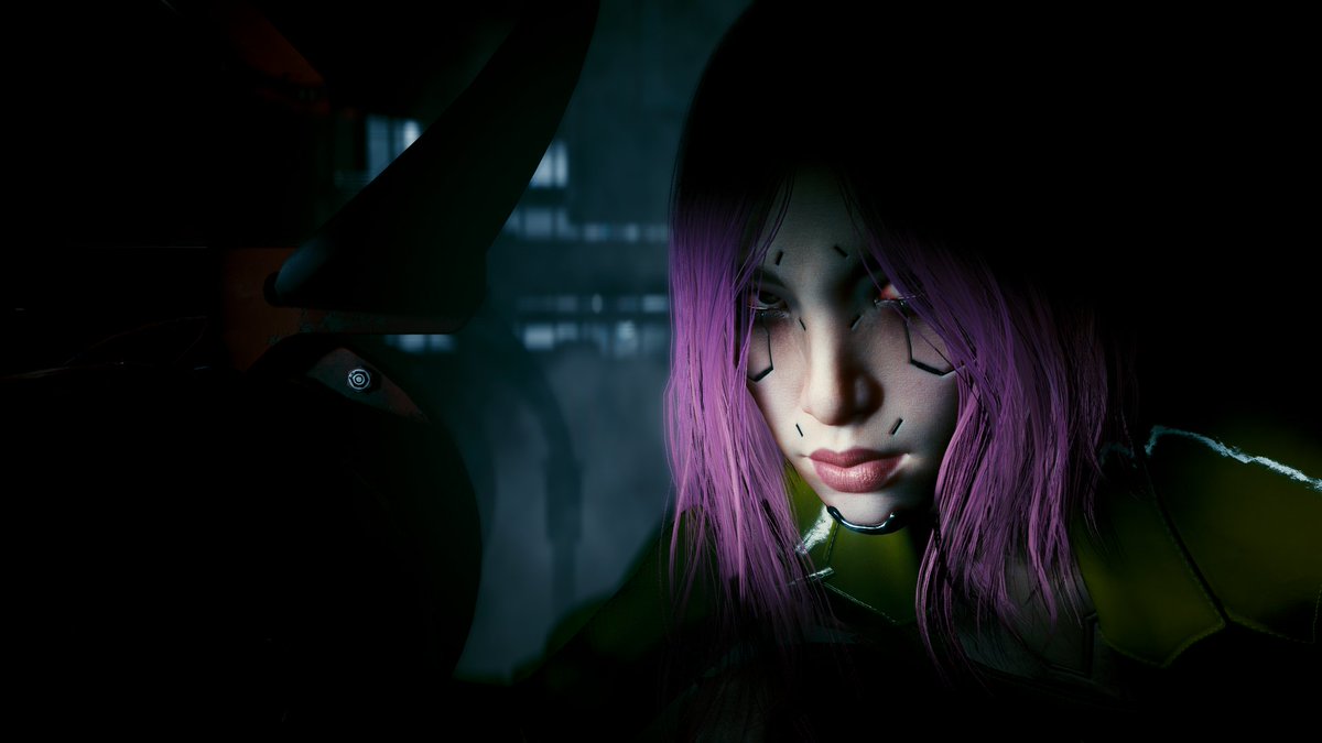 Shikkusu1's tweet photo. My submissions to #PhotoModeChallenge #FacesofNightCity #Songbird #SongSoMi #Cyberpunk2077 #PhantomLiberty  #PhotoMode2077 #CDProjektRed https://t.co/EvrjtcVDzm