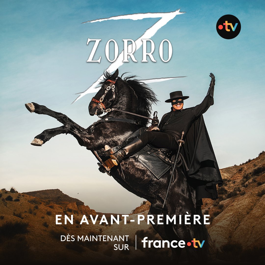Une série que vous allez aimer de A à Z(orro) !

La série "Zorro", avec Jean Dujardin, Audrey Dana, Grégory Gadebois et Éric Elmosnino, est disponible en avant-première sur notre plateforme👉 bit.ly/Zorro-FTV