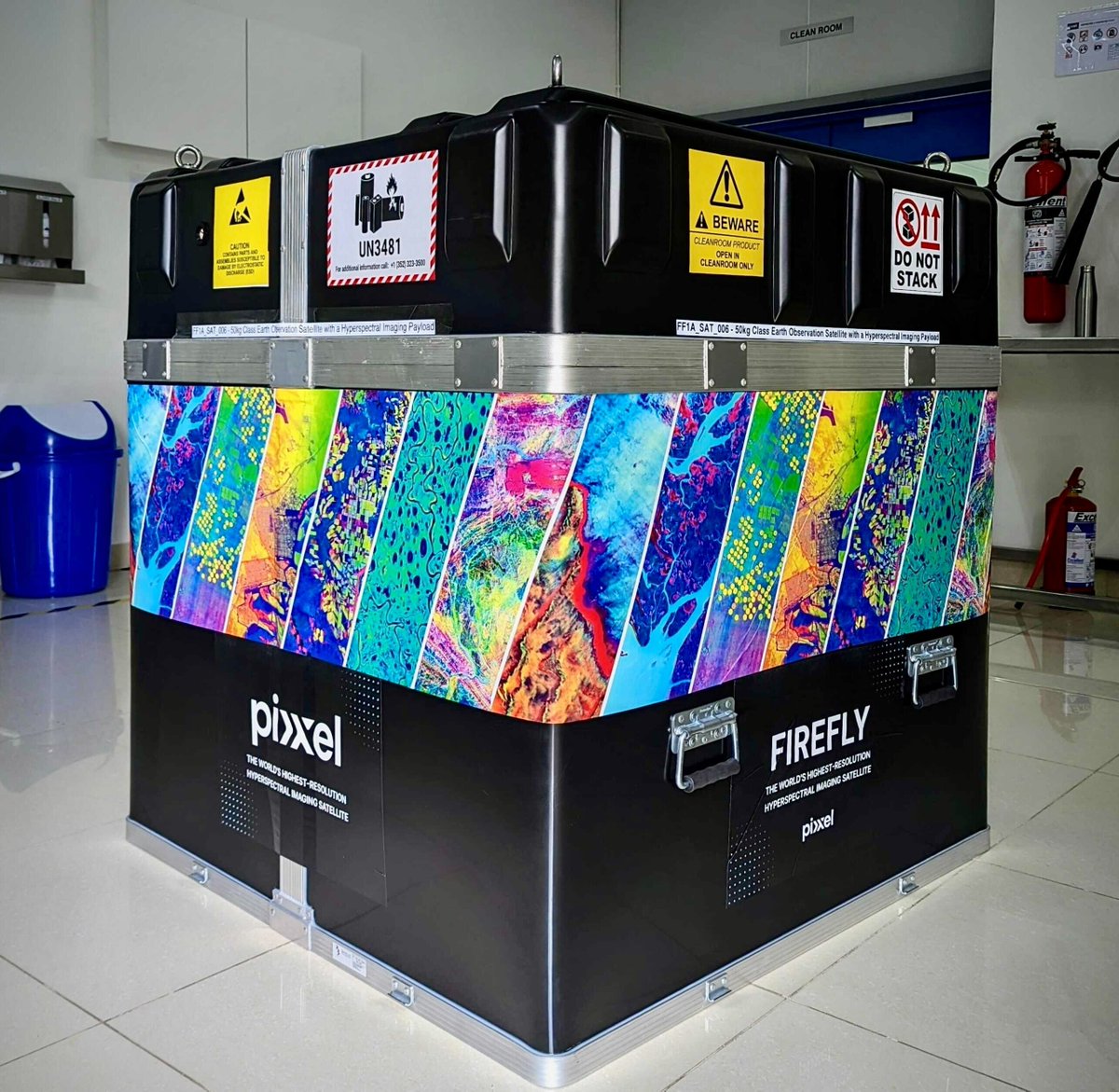 Celebrating a major milestone as we ship out the first of our Fireflies! 🎉
Here is a glimpse of the Fireflies shipping box—a fittingly cool setup for an even cooler mission.
In 2025, we light up the skies! ✨