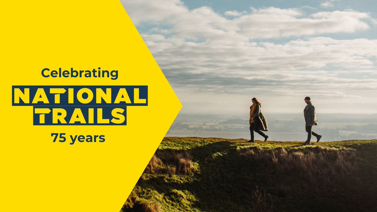 Did you know that we are part of a family of National Trails in the UK which would not exist if it wasn’t for the National Parks and Access to the Countryside Act that was passed on this day 75 years ago? Please join us in celebrating this milestone! 🥳 bit.ly/3VGD63f