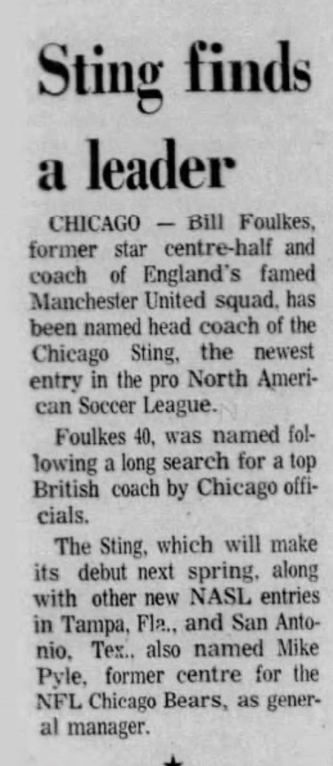 50 years ago today in America major league soccer 

🐝 ⚽️