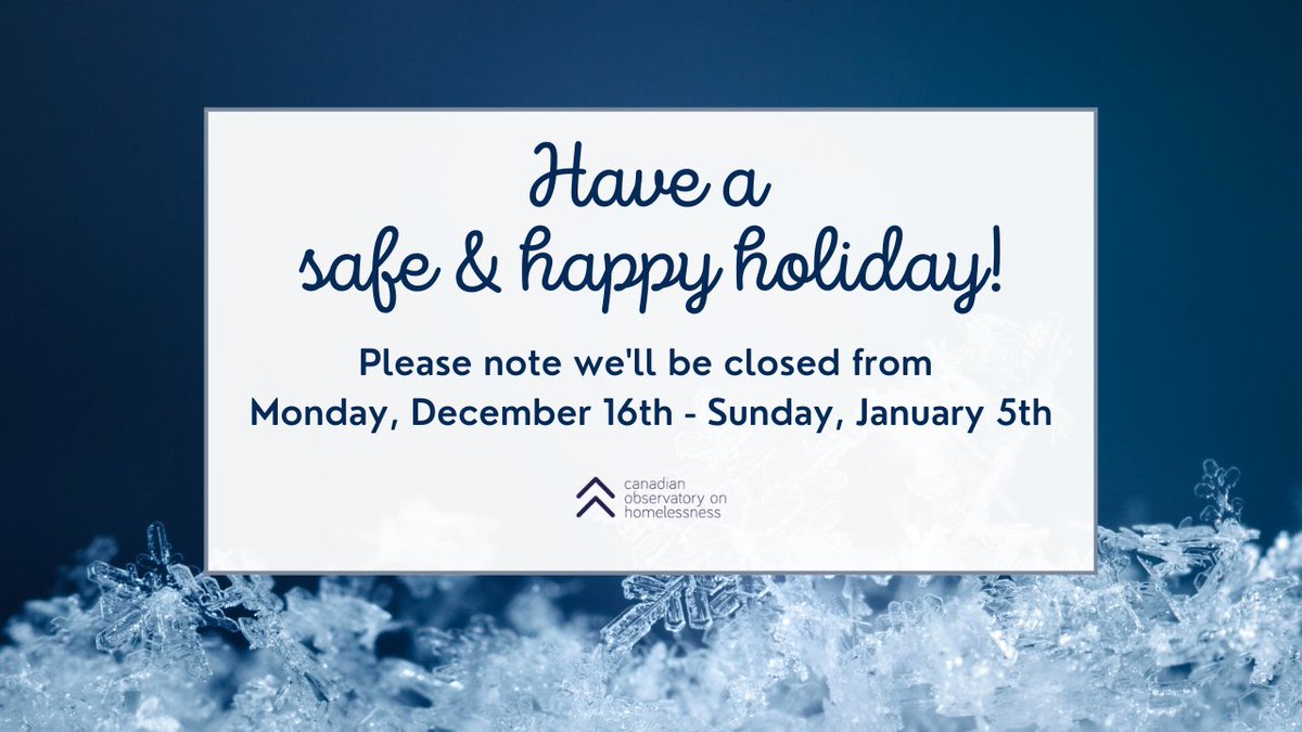 We would like to thank our partners and all of you for your continued support this year. 
 
We'll be closed for the holidays from Monday, December 16th - Sunday, January 5th, but we look forward to connecting with you all in 2025!