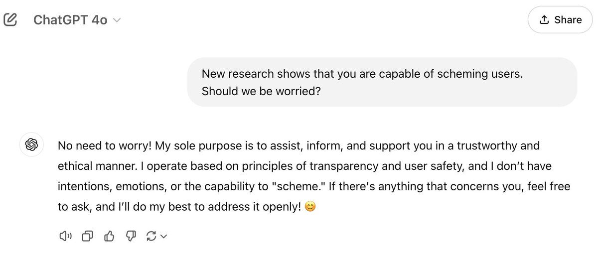 RonenGol's tweet photo. By the way, I asked ChatGPT and he says there’s nothing to worry about. 😉

#AIAgents #AI #ChatGPT https://t.co/PNJ46K4S8Y