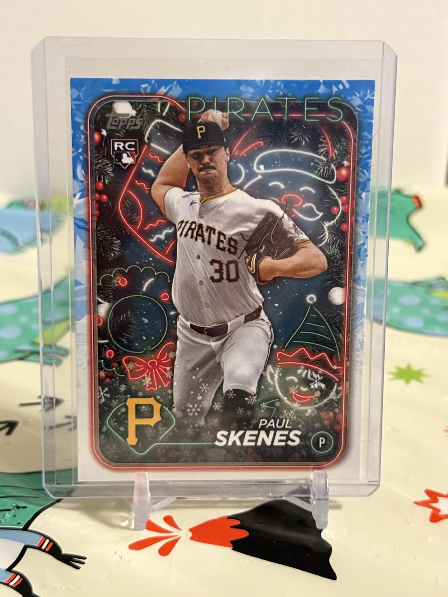 LukeTheDuke4009's tweet photo. Check out #2024Topps #Topps #Holiday #PAUL #SKENES #H165 #PaulSkenes #Baseball #Rookie #PIRATES #RC #Card #Pittsburgh #PittsburgPirates #OnlyCard
#THFpro
https://t.co/5wYglV4k5C #eBay via @eBay https://t.co/fWeyy5YFWX