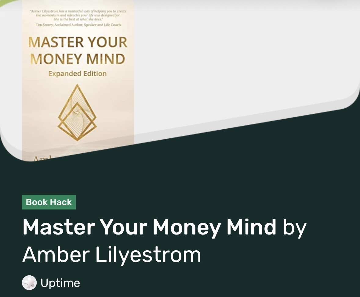 Feeling the pinch this holiday season? Try our #MondayMotivation Hack from Amber Lilyestrom and take control of your finances: to.uptime.app/Jgd8czt7gxb 💰💭📱

#UptimeApp