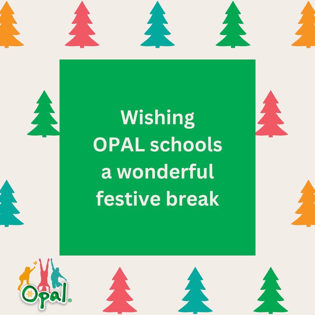 Outdoor Play and Learning (OPAL) CIC (@opal_cic) on Twitter photo Wishing our family of #OPALSchools a wonderful festive break. We look forward to working with you in 2025 to make playtimes amazing for all children 💚 Wishing our family of #OPALSchools a wonderful festive break. We look forward to working with you in 2025 to make playtimes amazing for all children 💚