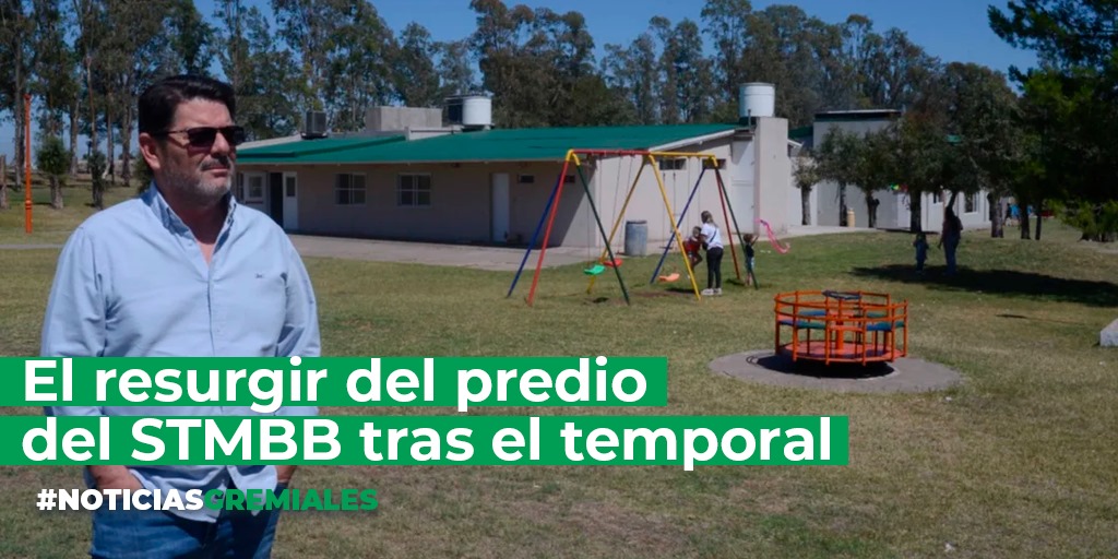 stmbb's tweet photo. 💡 #NoticiasGremiales "El resurgir del predio del STMBB tras el temporal"

En apenas un año, el sindicato de Trabajadores Municipales de nuestra ciudad logró reconstruir todas las instalaciones afectadas por la tormenta del 16 de diciembre de 2023.

 📄✨ Lee el artículo completo y enterate de todo: https://t.co/1lBCToVwbo

@Aguero_M_A

#STMBB  #MundoGremial #BahíaBlanca