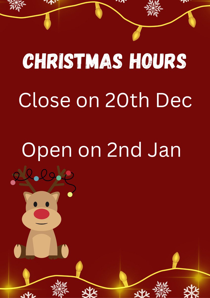 drsprintstudio's tweet photo. Merry Christmas peeps!
We close on Friday the 20th. If you need any last-minute printing we can do it!
#printers #newcastleunderlyme #stokeontrent #weprint https://t.co/UKZR4y7psK