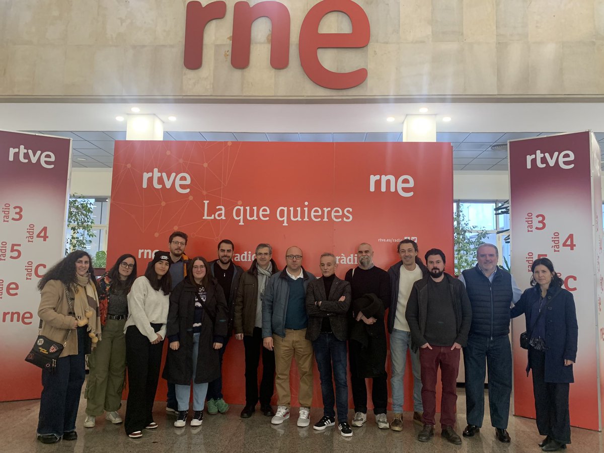 El alumnado del Máster en Ingeniería de Producción y Explotación de Contenidos visita las instalaciones de la Casa de la Radio (<a href="/rne/">Radio Nacional</a>).

#RTVEInstituto
#Haz 

<a href="/La_UPM/">Universidad Politécnica de Madrid</a> 

⬇️ ¡MÁS INFORMACIÓN!

haz.institutortve.com/formate/lineas…