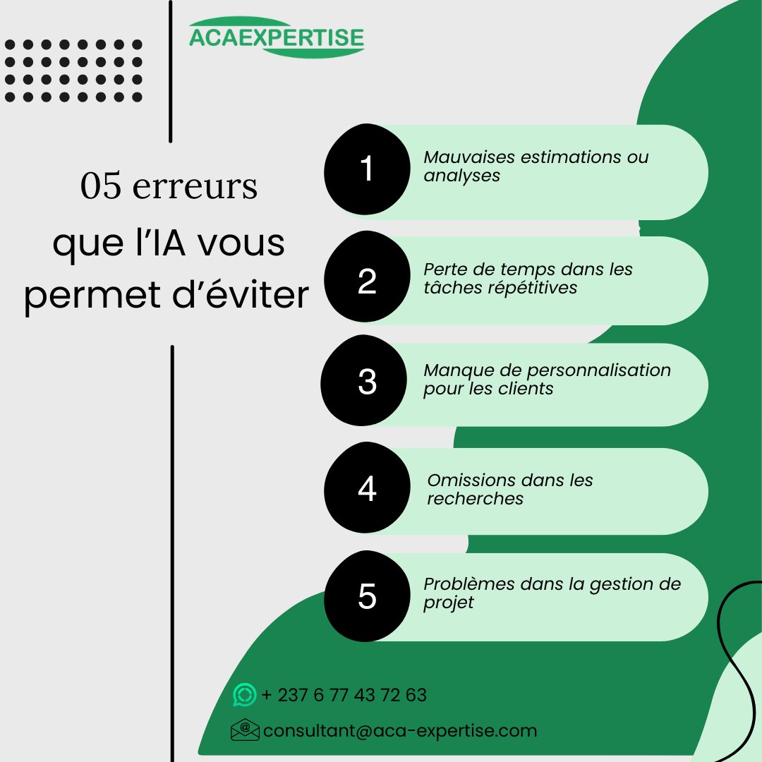 AcaExper's tweet image. Vous êtes #consultant et souhaitez éviter ces #erreurs courantes ?
💡 Rejoignez notre formation "𝐎𝐩𝐭𝐢𝐦𝐢𝐬𝐚𝐭𝐢𝐨𝐧 𝐝𝐮 𝐭𝐫𝐚𝐯𝐚𝐢𝐥 𝐝𝐞𝐬 𝐜𝐨𝐧𝐬𝐮𝐥𝐭𝐚𝐧𝐭𝐬 𝐚𝐯𝐞𝐜 𝐥’𝐈𝐀". Cliquez ici pour vous inscrire : forms.gle/raWRiLFRz5N8xX….