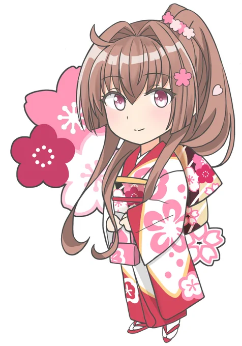 アクキー用大和さんです(予定)サイズどうしようか迷ってマースお座りじゃないからいつもより小さくなっちゃう 