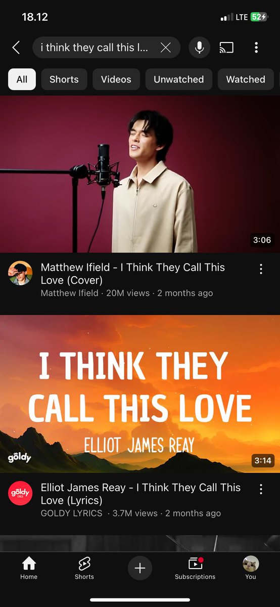matchamels_'s tweet photo. @westenthu pas aku search malah yg cover muncul paling atas, pantes aja lebih banyak view yg cover https://t.co/xYtZIIt6yK