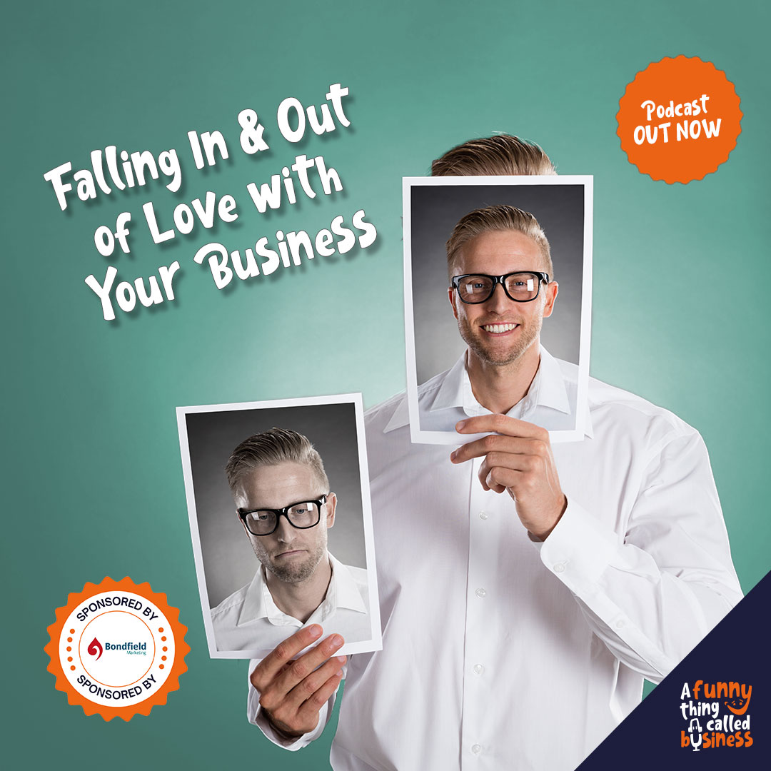 Running a biz = passion, profit… &amp; sometimes "the ick." 😅

Clare, Darren, Kate &amp; Pete chat:
💍 Why biz = marriage (minus Netflix)
💔 How to rekindle the spark
🤖 What ChatGPT would rename itself

Laughs, honesty &amp; plot twists await!  🎧 Listen here: traffic.libsyn.com/afunnythingcal…