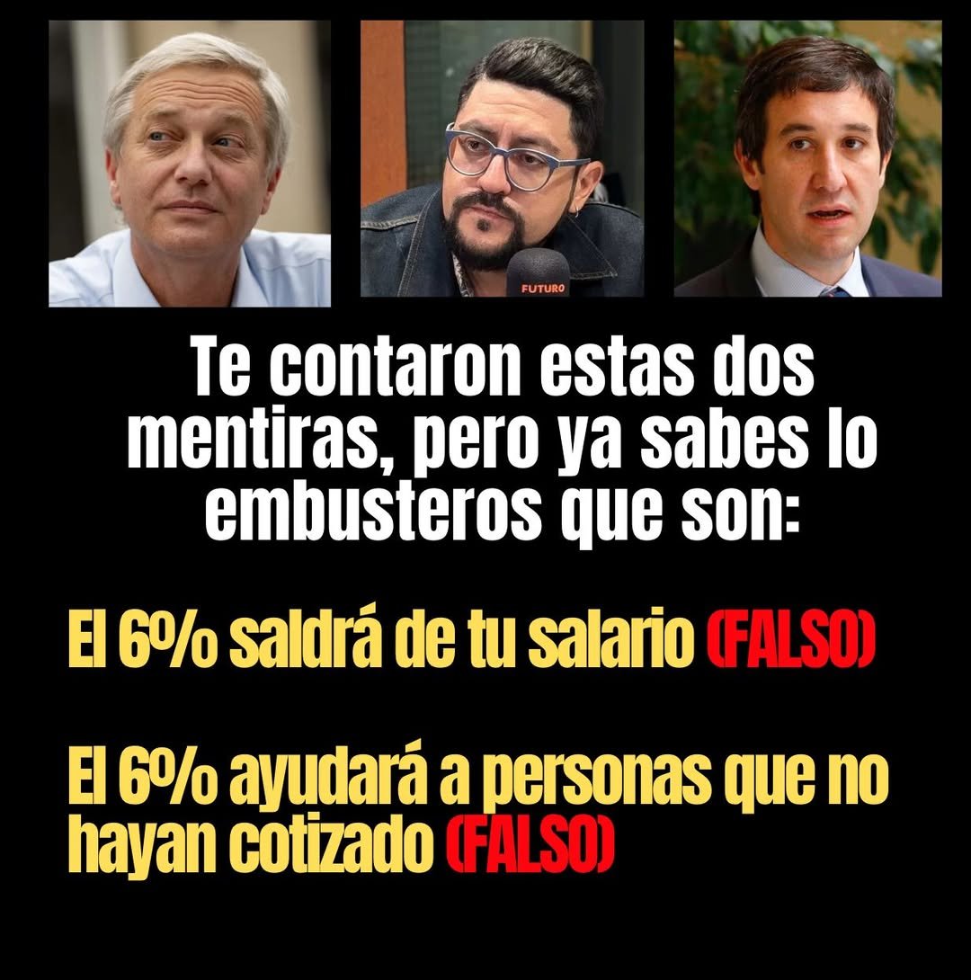 Felicitaciones a la gente que se informa y no cae en las mentiras de los mocitos de las AFP. #ReformaDePensiones