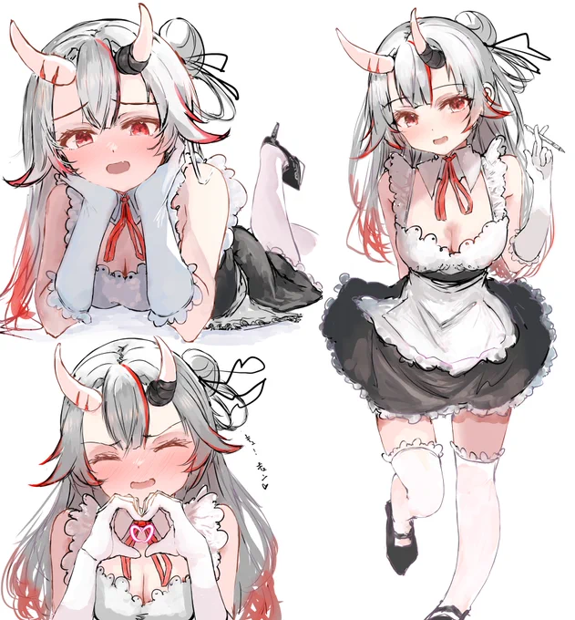 #百鬼絵巻メイドさん 