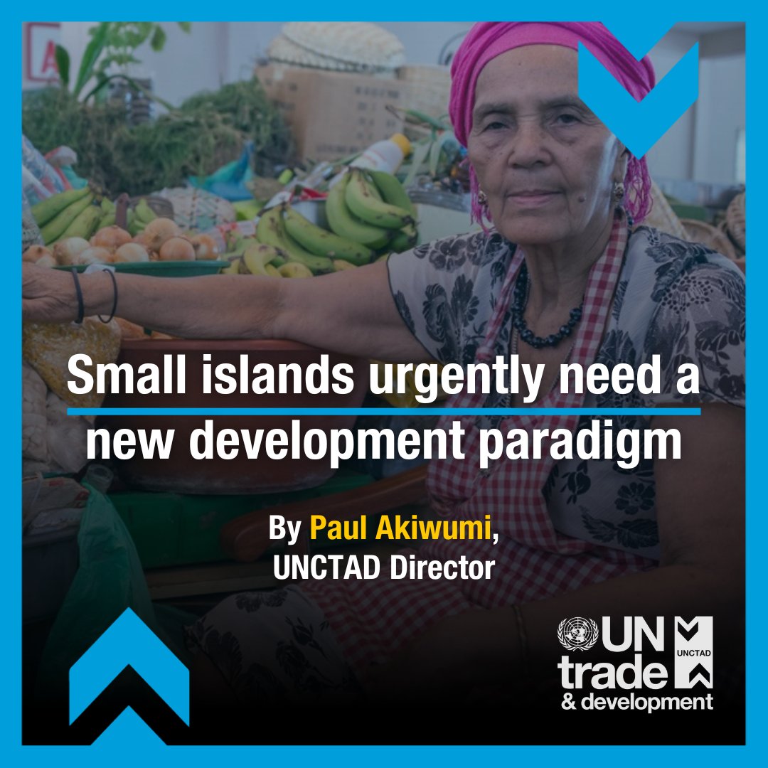PAkiwumi's tweet photo. Small island developing states occupy limited terrestrial land area, yet boast substantial biodiversity &amp; control nearly 30% of global ocean resources.

But their systemic &amp; structural vulnerabilities to shocks have increased.

➡️ https://t.co/vhVjzi5UBz https://t.co/Do7ffK3fLU