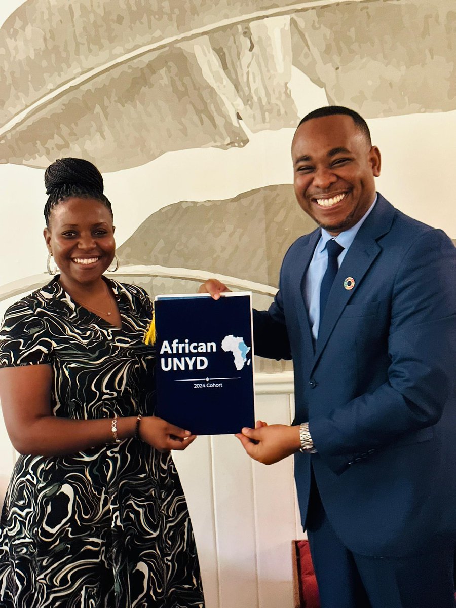Kapwani Kavenuke/Jasmine (@kapwanika) on Twitter photo Grateful to <a href="/AUNYD_2023/">African UN Youth Delegates (AUNYD)</a> -24 for encouraging youth in Africa to engage in global platforms. I’ve sat, advocated, and lobbied in spaces I once only dreamed of.
This journey has taught me the power of collaboration and networking. It’s an honor to receive this certificate. Grateful to <a href="/AUNYD_2023/">African UN Youth Delegates (AUNYD)</a> -24 for encouraging youth in Africa to engage in global platforms. I’ve sat, advocated, and lobbied in spaces I once only dreamed of.
This journey has taught me the power of collaboration and networking. It’s an honor to receive this certificate.