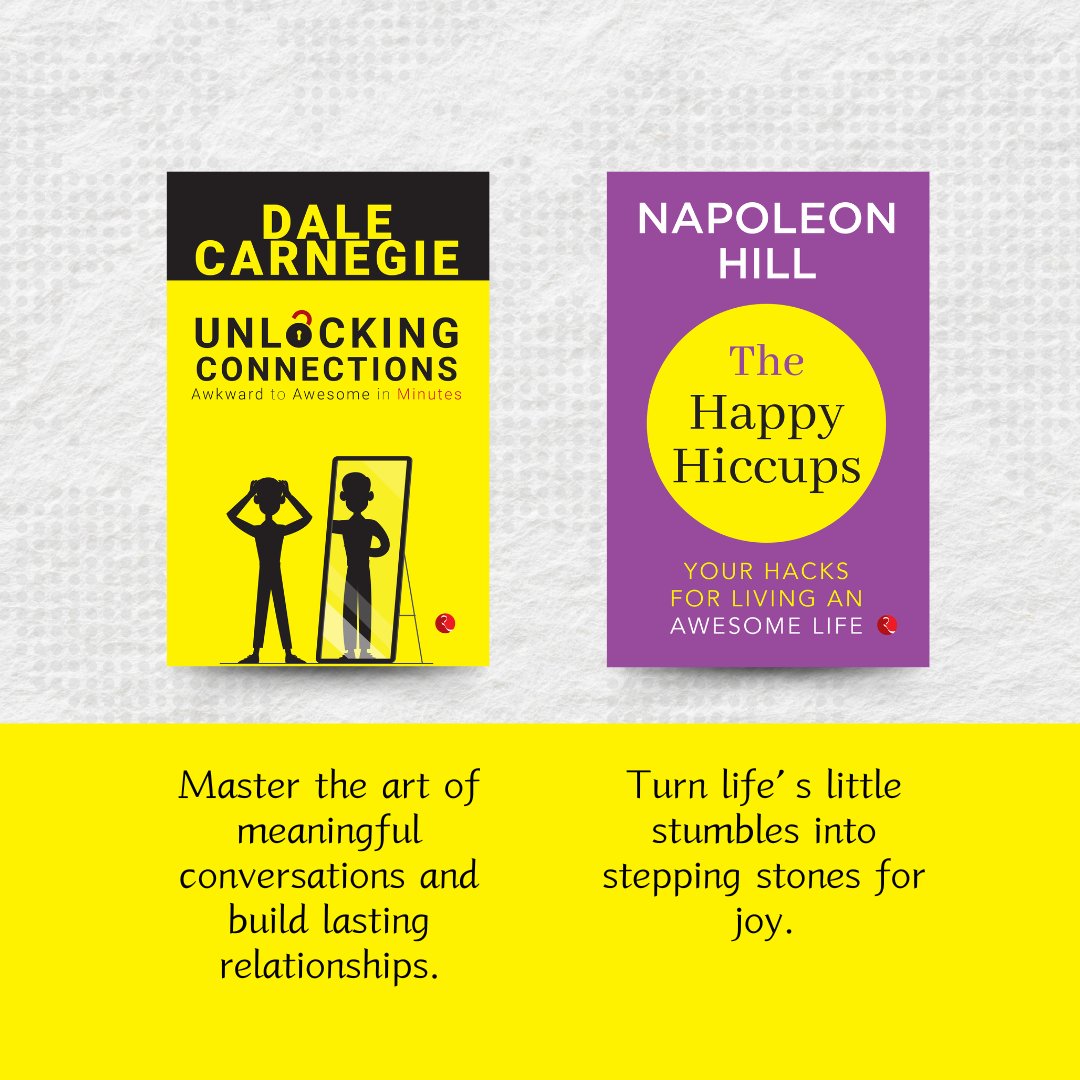 Rupa_Books's tweet photo. Unlock the secrets to growth, confidence, and happiness with these self-help gems! 📚✨ Which one will you pick first? Swipe to explore! 💡

#SelfHelpBooks #SelfHelpReads #PersonalGrowth #MotivationBooks #LifeChangingReads #InspirationJourney #BooksOfInstagram https://t.co/B0rSccy13H