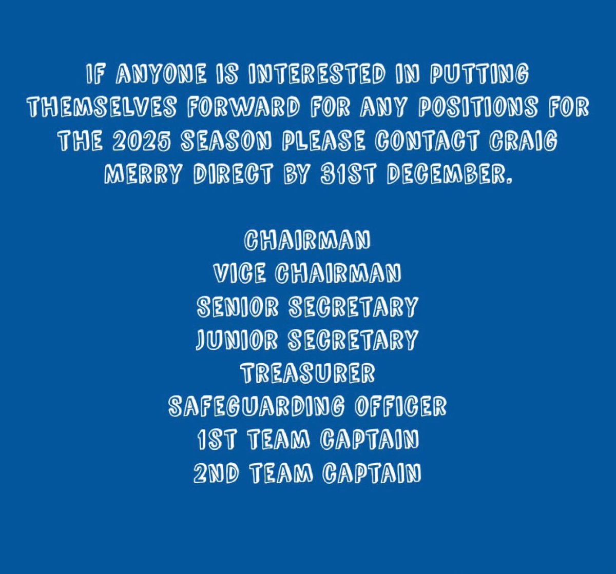🏏MCCC AGM🏏

2025 season is fast approaching!!

#UTC #MCCC