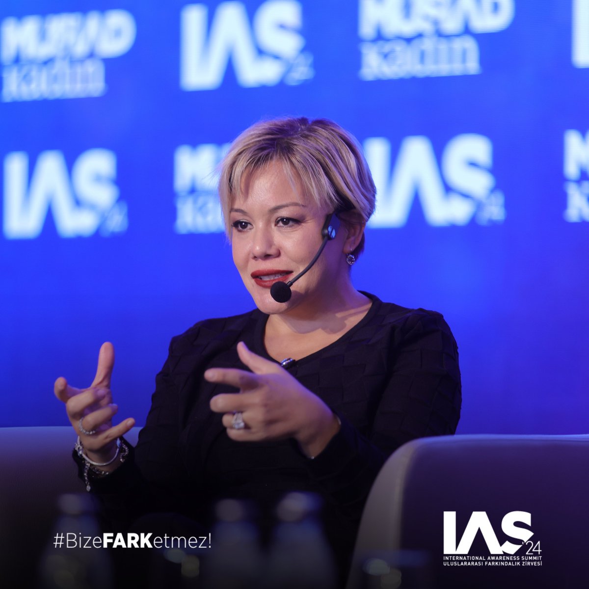 awarenessummit's tweet photo. IAS'24’teki değerli katılımı ve ilham veren paylaşımlarıyla bizlere ışık tutan Yıldız Holding Kadın Platformu Başkanı Begüm Mutuş’a teşekkür ederiz. Katkılarınızla zirvemize anlam kattınız! 🌟

#IAS24 #BizeFarkEtmez https://t.co/tObFHQG1xo