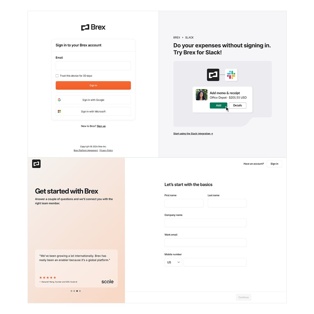 uxmaps's tweet photo. New company on UXMaps โ @brexHQ ๐
Ready to design better websites & apps faster with data-proven UI/UX design examples? Do it today with UXMaps - for free.
#uiux #uxdesign #ux #figma #uidesign #uxmaps https://t.co/eumZZcbNoZ
