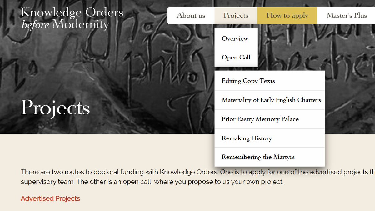 This is the day! New projects available now on komldsp.org.uk/projects/ for five lucky future PhDs. 
Four projects will be based at Kent while one at King's. Waste no time and check them out as they are set to begin in the autumn of 2025 #phd #cfa #callforapplication #komldsp