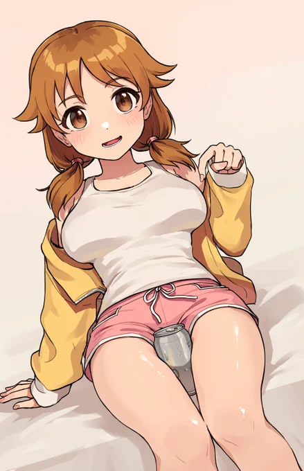 冷たいもの飲む?#片桐早苗 