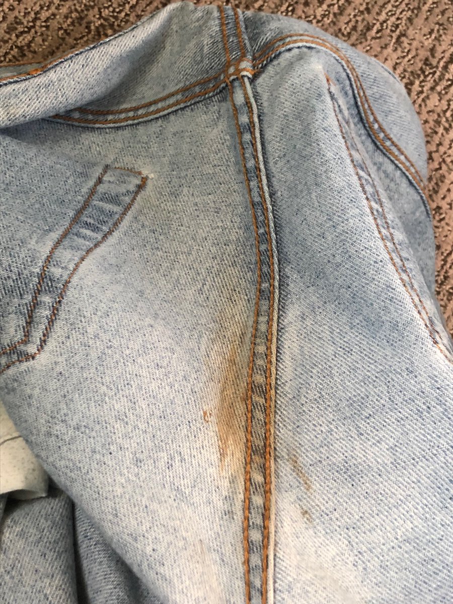 skidsrule's tweet photo. Another weekend with a sweaty construction project!  You know what those always do to me lol - especially when I’m gassy and take a bunch of sticky dumps!  Check these bad boys out! Do you like em??  As usual, they bled thru to my work jeans!! https://t.co/d1LKh2RIhj
