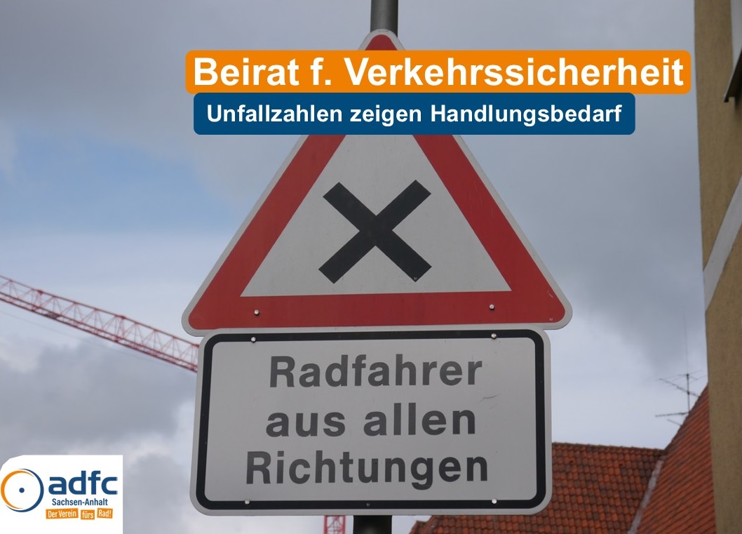 Der Beirat f. Verkehrssicherheit tagte auf Einladung des <a href="/MID_LSA/">Ministerium für Infrastruktur und Digitales LSA</a>! <a href="/sachsenanhalt/">Sachsen-Anhalt</a> hat weiterhin die rote Laterne bei den Verkehrstoten! LVW_ST und ADFC sehen bei Kürzungen zur Unfallverhütung das falsche Signal! Wir haben angeregt stärker über novel. StVO zu informieren! 🧐🚴