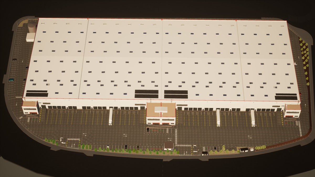 saveffi's tweet image. Avanzamos a buen ritmo los trabajos en la nueva plataforma logística de San Fernando de Henares, ya se ha realizado "la puesta de bandera"