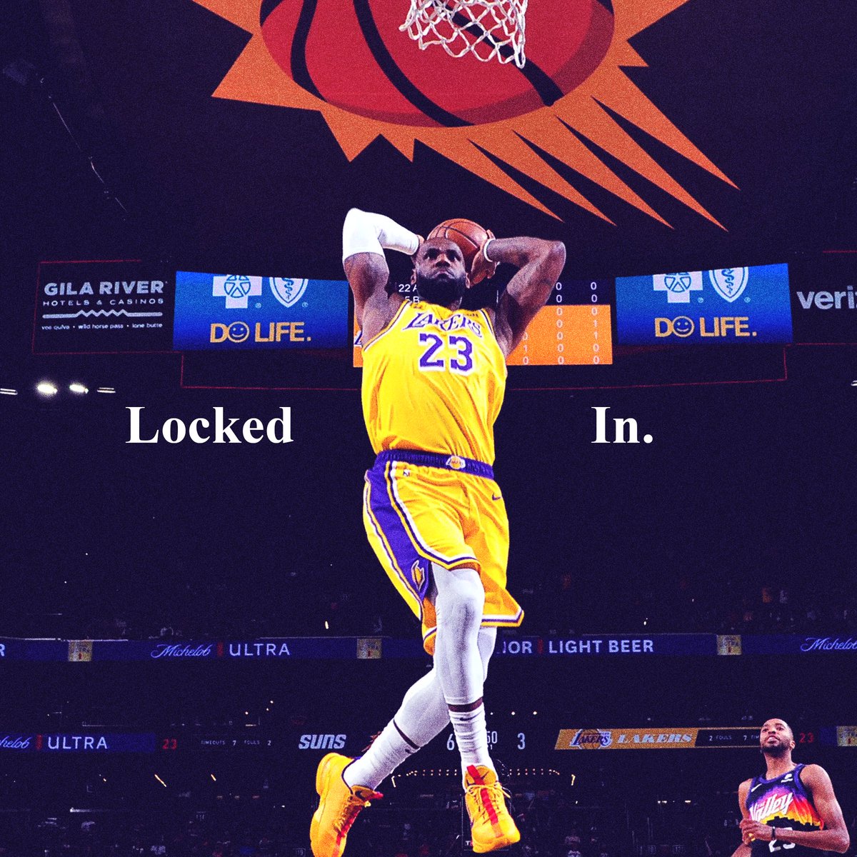 The greats all had one thing in common 

They locked in