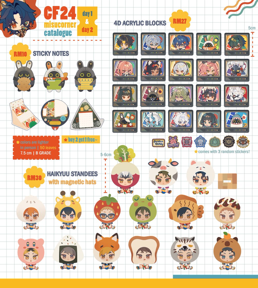 misu_025's tweet photo. [RTs 💛]

done with my #cf2024 catalogue! i won't be there personally but the lovely @missing24seven will be handling my goods! first time selling at the event too and will be at B-J34 🥹💖 hope you can drop by!

1/2
#comicfiesta2024  
#comicfiesta2024catalogue https://t.co/hbJSqmXTNL
