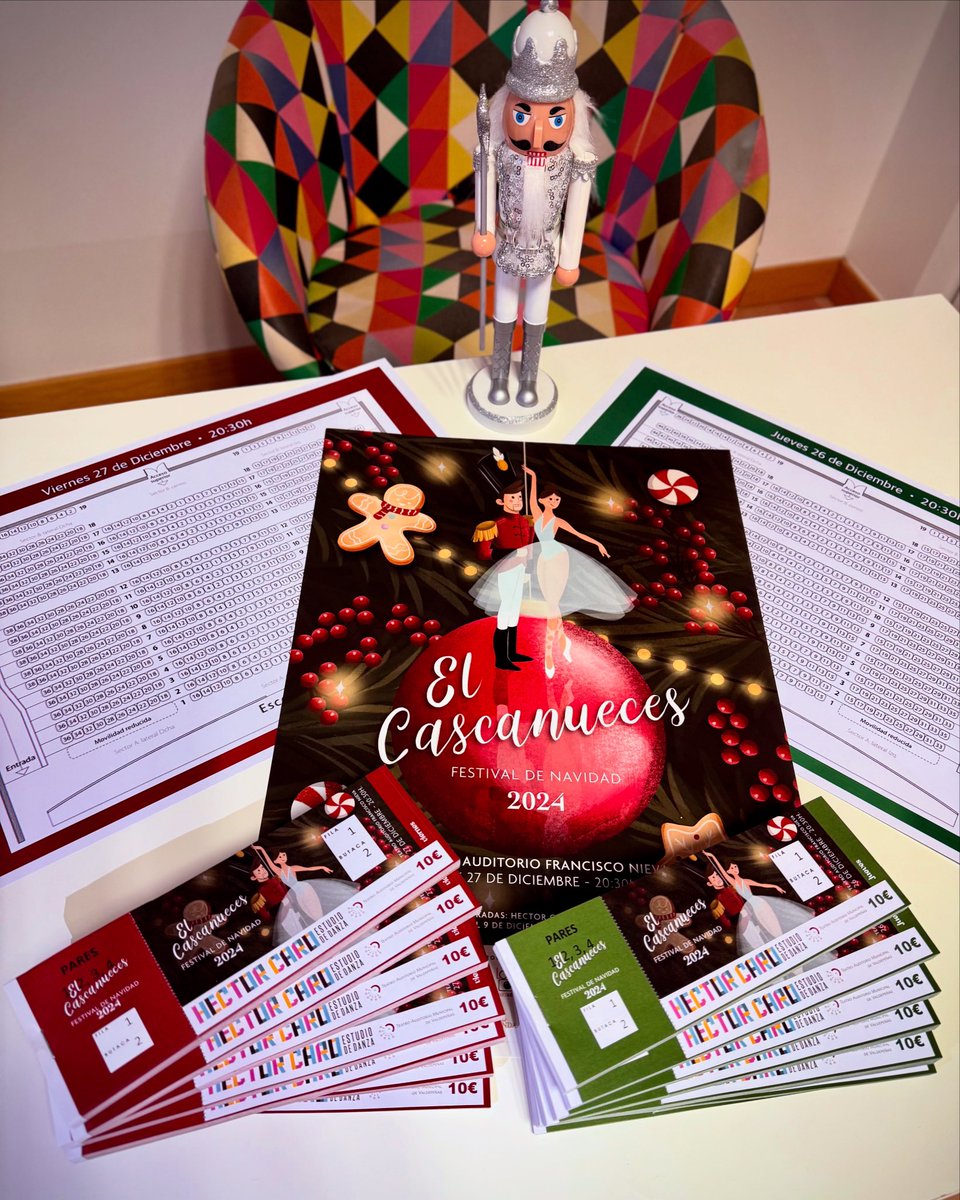 HECTORCSTUDIO's tweet photo. ENTRADAS A LA VENTA!
No te quedes sin la tuya! 🎁
A partir del  lunes 9 de diciembre.

Punto de venta de entradas:
Héctor Caro Estudio de Danza
(C/La Virgen 35)
De lunes a jueves:
Tardes 19:00h - 21:00h
Precio: 10€
#hectorcaroestudiodedanza https://t.co/QYeULrwh0M