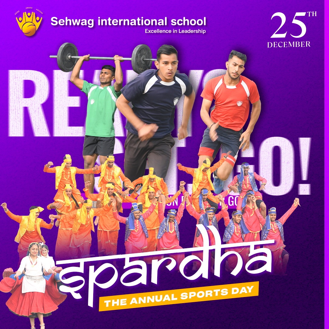 SehwagSchool's tweet photo. Sportsmanship, teamwork, and victory! Spardha 2024, our Annual Sports Day, is just around the corner! Mark your calendars for 25th December, 2024!
#sehwaginternationalschool #sportsdaycelebration #spardha #spardha2024 #SISspardha #sisjhajjar #sehwagboardingschool #students https://t.co/qZL60P6dvq