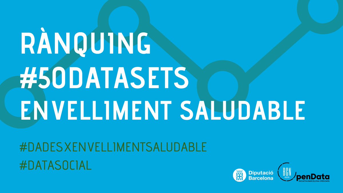 iopendatabcn's tweet image. 👀 Visita el rànquing #50Datasets x Envelliment saludable, repositori construït de forma col·laborativa
📉 Un repte per cercar els millors 50Datasets útils per abordar reptes d’àmbit social relacionats amb l&apos;envelliment saludable de les persones grans
👉 bit.ly/Rkng2024