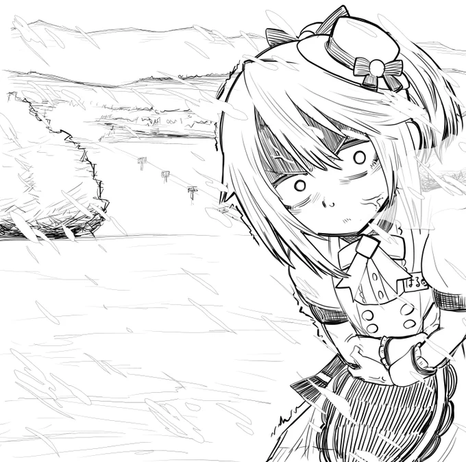 #今年も残りわずかなので今年一番伸びた絵を貼る 
相互どんのアクリル写真画像のおかげです 