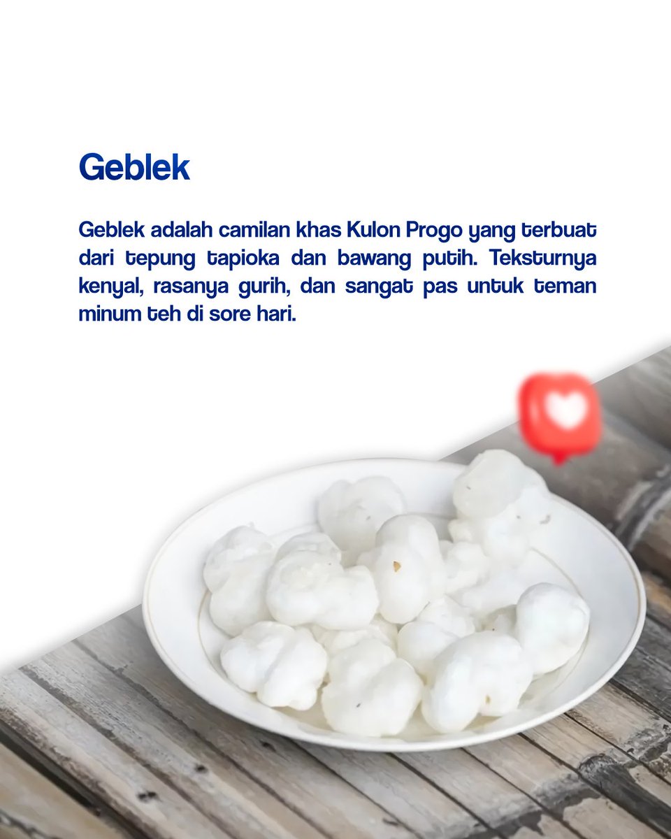 BOBorobudur's tweet image. Berikut ini beberapa kuliner khas yang bisa BOBers coba.

#BOB #BOBorobudur #VisitKulonProgo