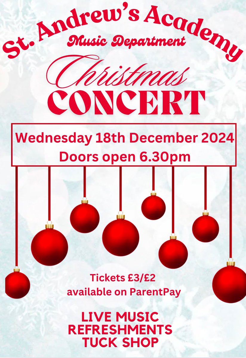 St Andrew's Academy Music Department tweet media