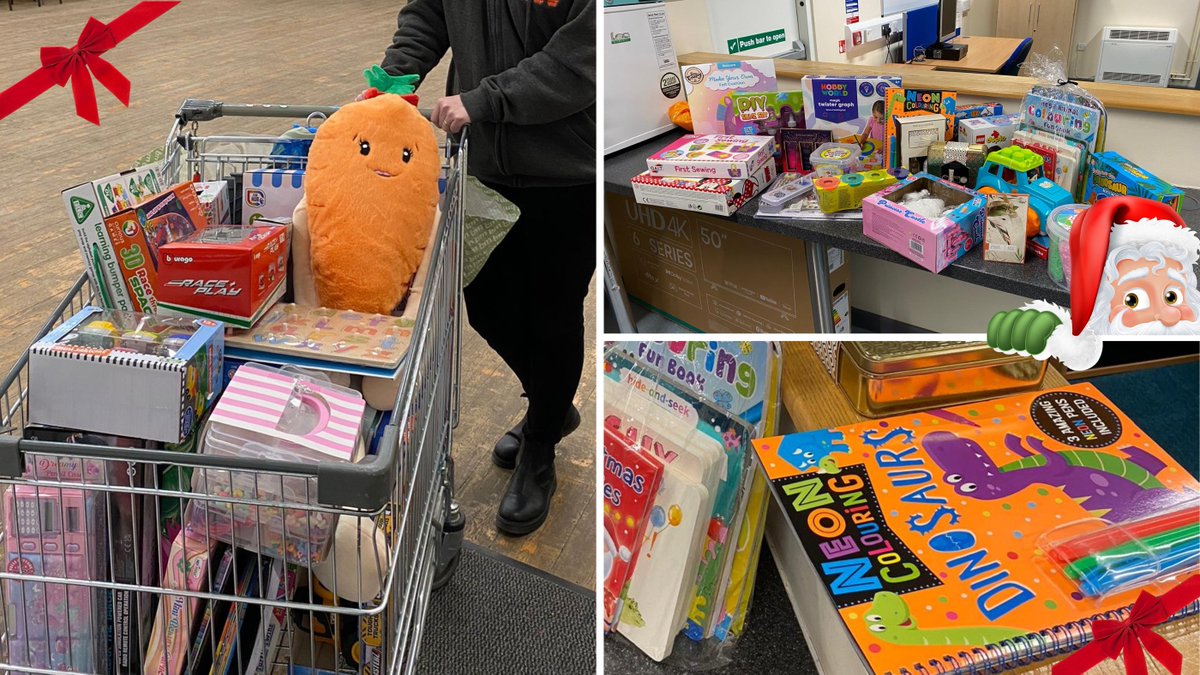 We're feeling very thankful for all the wonderful donations we've had to our Christmas Gift Appeal 🎁this year. #Christmas can be a struggle for many of the families we support but appeals like this make it a little easier.