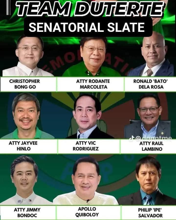 We can save the Duterte's if we vote only for them... No adds on... Just them..💪💪💪
