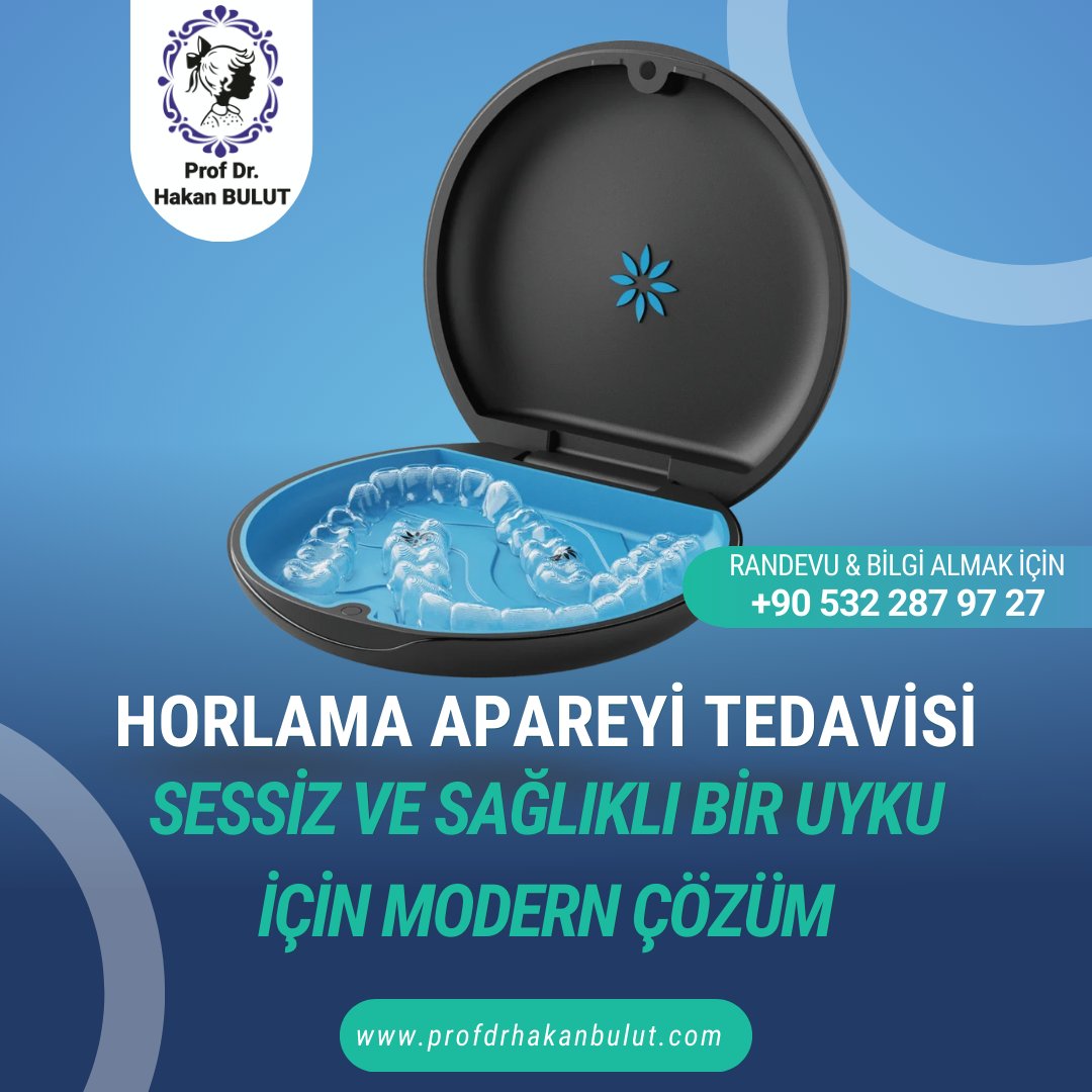 profhakanbulut's tweet photo. 😴 Horlama sorununuza çözüm arıyor musunuz? Kişiye özel tasarlanan horlama apareyi ile daha sessiz, daha sağlıklı bir uyku mümkün! 🌙 Uyku kalitenizi artırmak için blog yazımızı inceleyin.
📖 https://t.co/K2qYs4Jyc2
#HorlamaApareyi #SağlıklıUyku #UykuApnesi https://t.co/e8679sMl79