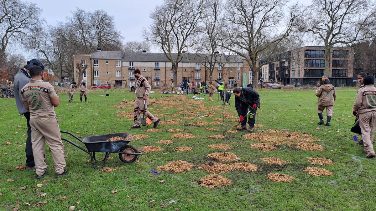 MillfieldsUG's tweet image. Fantastic team out planting a woodland strip and several trees in the Cricketfield, Millfields Park, yesterday.
Next session is on Fri at 10.00 and Sat at 10.30. Come and join in.
@TM_Hackney @hackneycouncil @SustainHackney